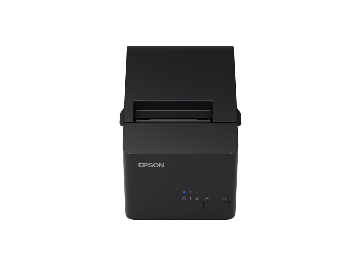 Epson TM-T83III Thermal Label Printer 3 Inch, USB + Serial/ Ethernet, POS Printer, 200mm/s, Drop-in Paper Loading, Auto Cutter, External Buzzer Option (Black)