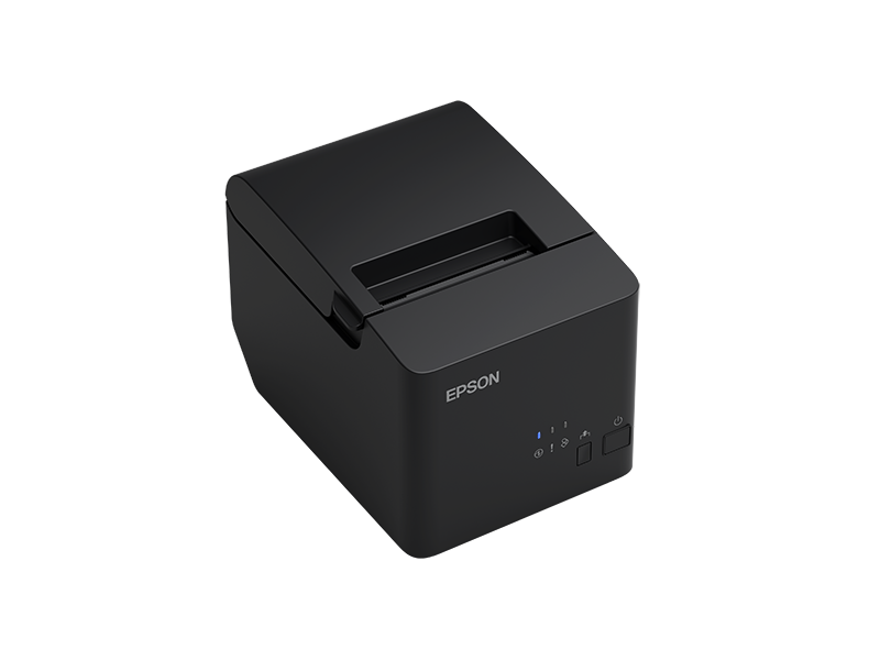 Epson TM-T83III Thermal Label Printer 3 Inch, USB + Serial/ Ethernet, POS Printer, 200mm/s, Drop-in Paper Loading, Auto Cutter, External Buzzer Option (Black)