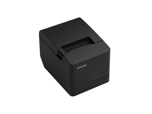 Epson TM-T83III Thermal Label Printer 3 Inch, USB + Serial/ Ethernet, POS Printer, 200mm/s, Drop-in Paper Loading, Auto Cutter, External Buzzer Option (Black)