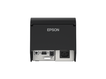 Epson TM-T83III Thermal Label Printer 3 Inch, USB + Serial/ Ethernet, POS Printer, 200mm/s, Drop-in Paper Loading, Auto Cutter, External Buzzer Option (Black)